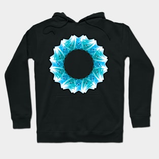 Blue mandala Hoodie